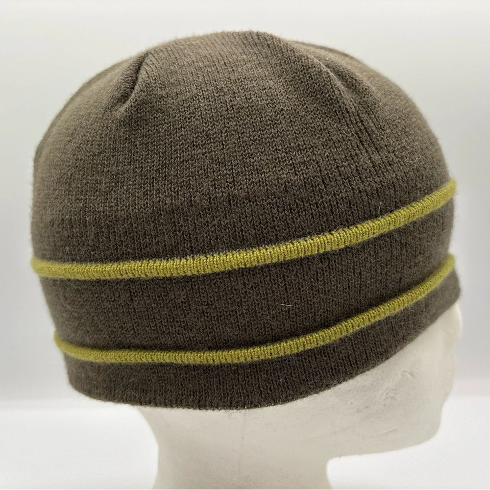The North Face Kids Green Wool Beanie Unisex One Size Fits Most‎